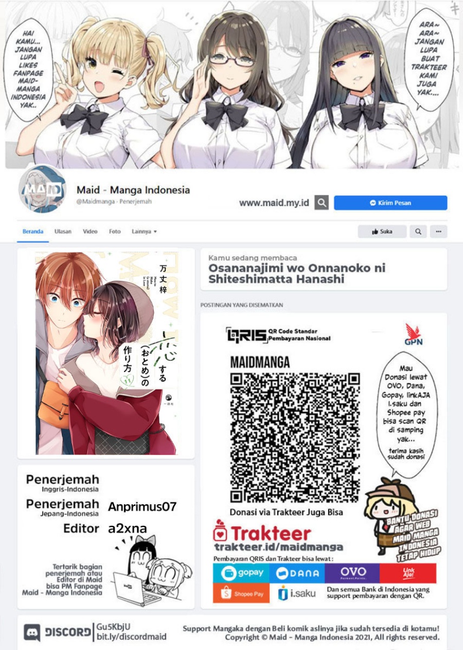 Osananajimi wo Onnanoko ni Shiteshimatta Hanashi Chapter 127.5 Gambar 2